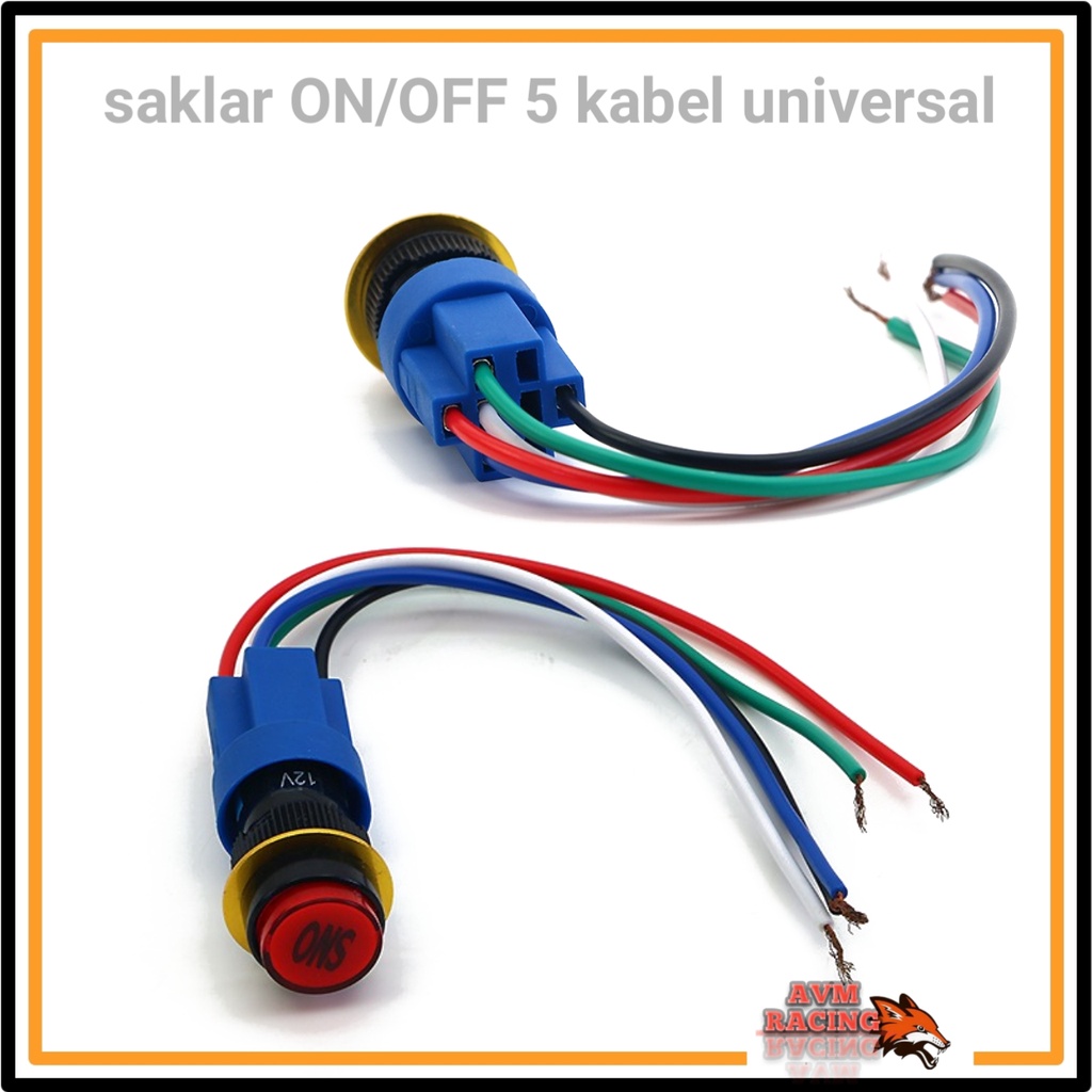 Jual Saklar On Of Universal Saklar Tombol On Off Universal - saklar on ...