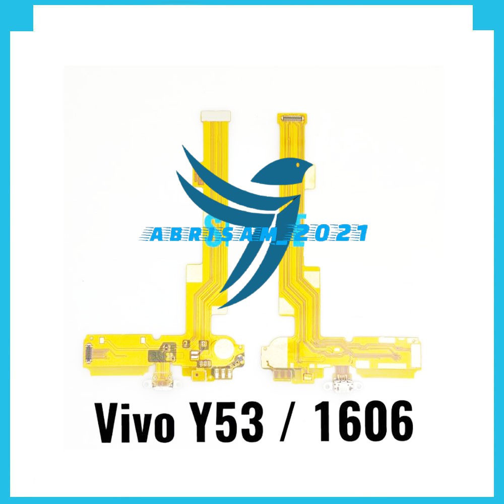 Original Flexible Connector Charger & Mic Vivo Y53 - 1606 Flexibel Fleksibel Konektor Cas Casan Mik