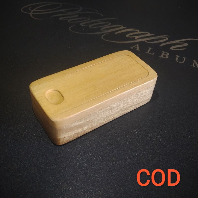 Kotak Kayu Box Kecil Tempat Flashdisk