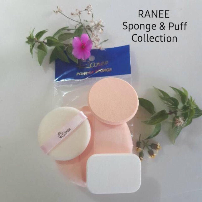 Ranee sponge &amp; puff colletion