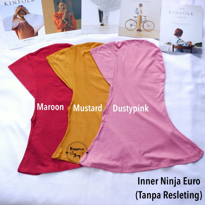 Daleman hijab ninja tanpa sleting/Ninja Euro