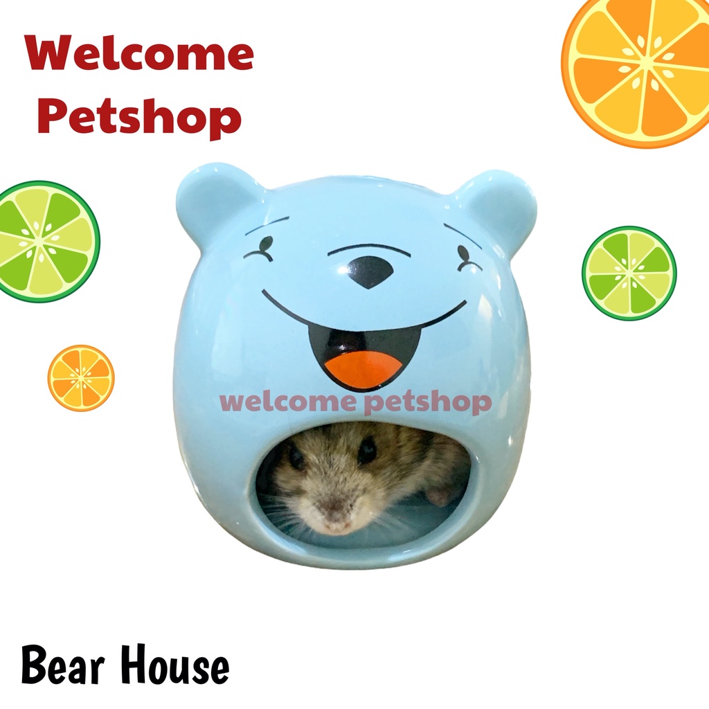 Bear House / Rumah Hamster / Kandang Hamster