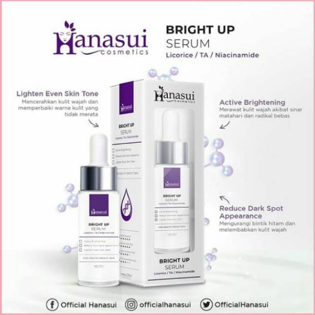 HANASUI BRIGHT UP SERUM |SERUM HANASUI