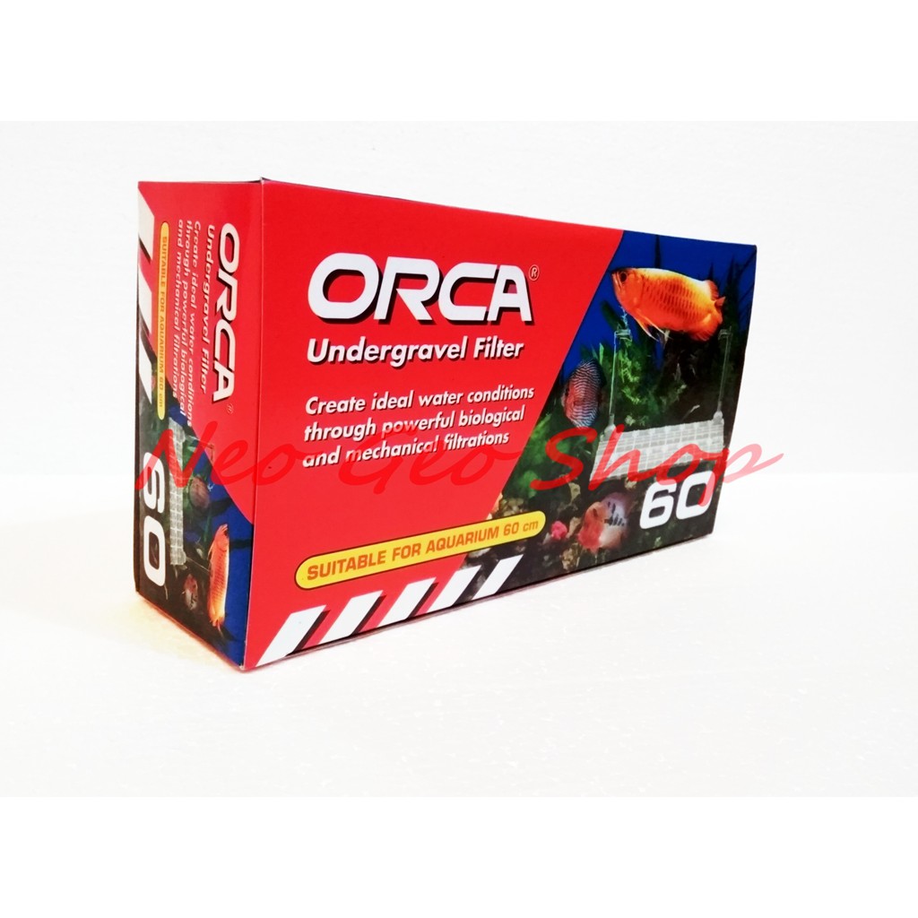 Under Gravel  Orca 60 Cm Filter Aquarium Akuarium  Filter Dasar Aquascape Murah