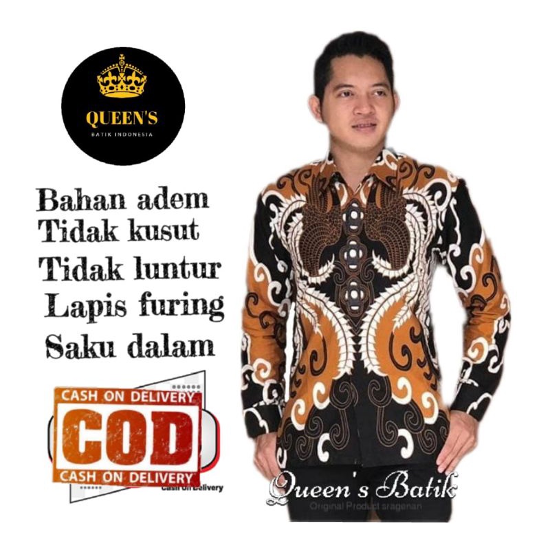 baju batik solo Kemeja batik solo Baju batik solo lengan panjang Kemeja batik lengan panjang Kemeja 