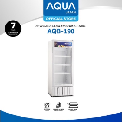AQUA AQB-190 Japan Showcase Display Cooler 190 Liter