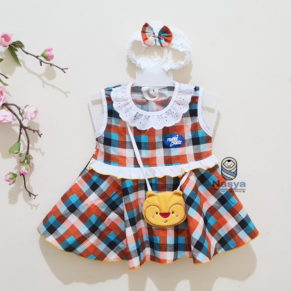 [P-002] Dress Bayi (0-6 bulan) / Setelan Bayi Perempuan Butterfly