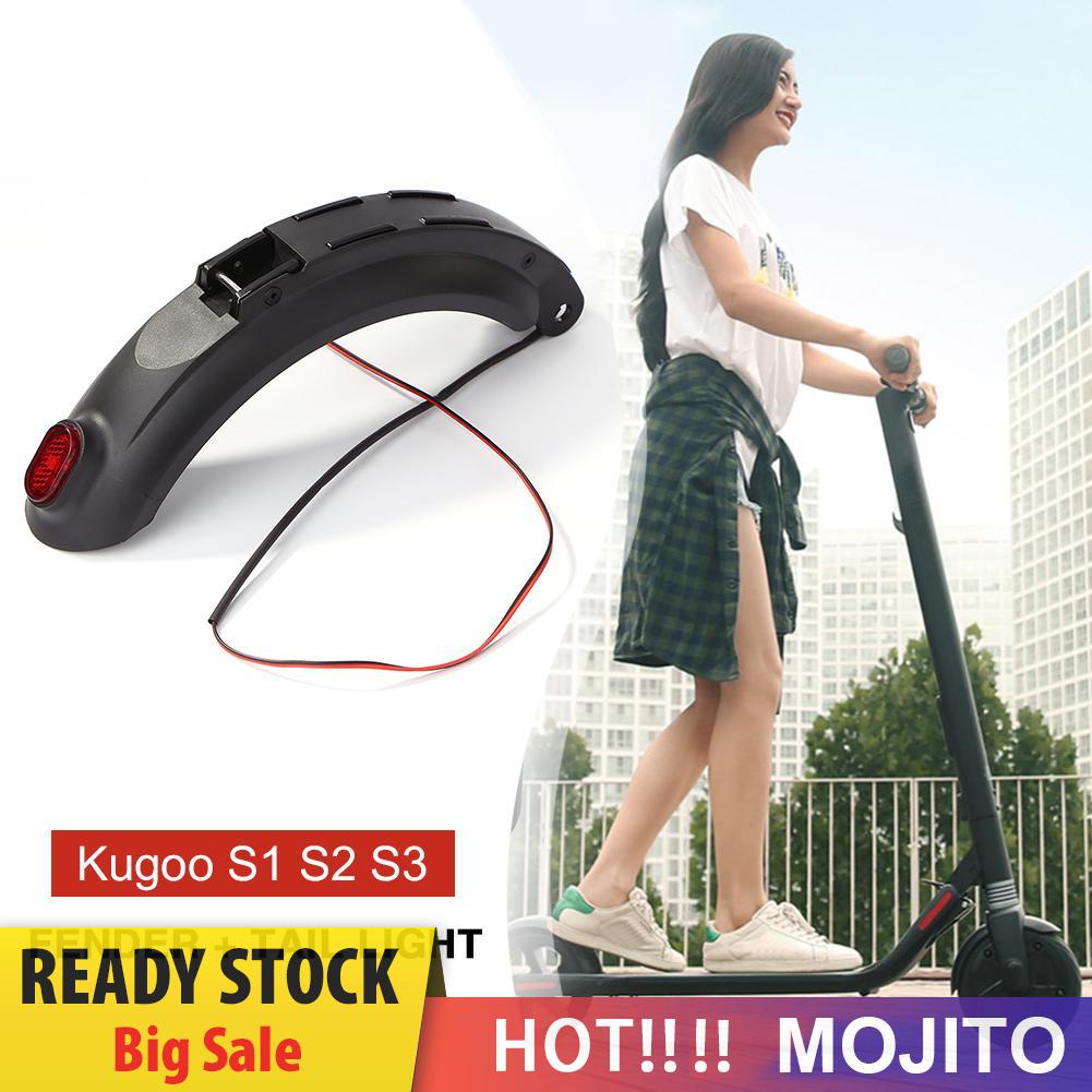 Spakbor Fender Untuk Skuter Elektrik Kugoo S1 S2 S3 + Lampu Belakang