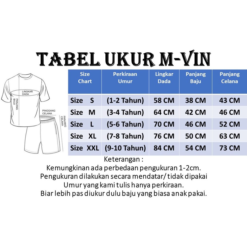 Baju Koko Anak Bordir - SETELAN KOKO ANAK - KEM KO CI 1-9TAHUN M-VIN