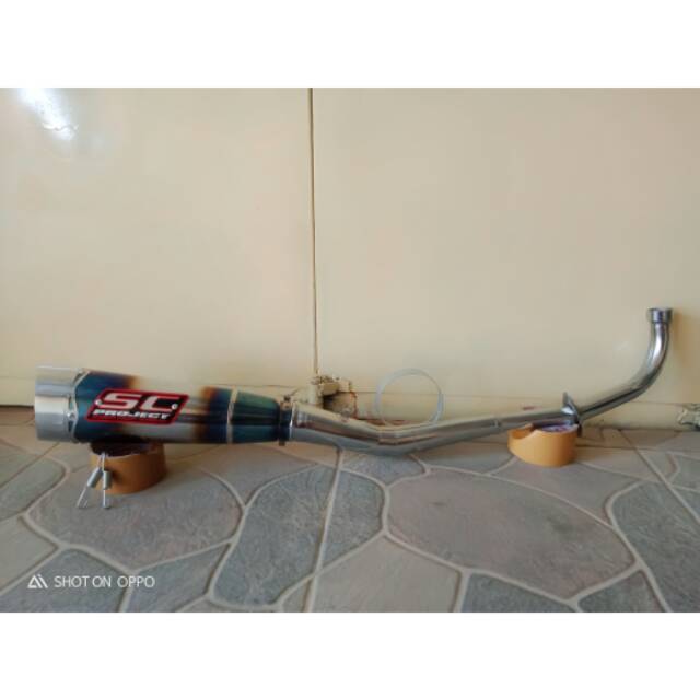 Knalpot SC project Jupiter Vega Smash Shogun Supra Astrea