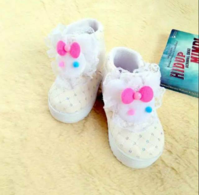 Sepatu Boots Anak Perempuan Sc08PBF