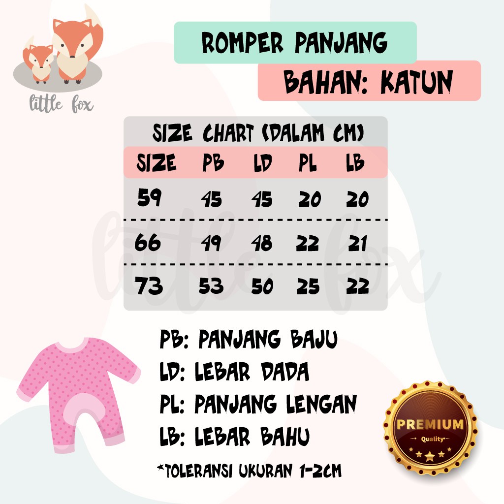 [ IMPORT] JUMPER PANJANG ANAK BAYI/ BAJU ROMPER BAYI COWOK CEWEK / BAJU KODOK BAYI / ROMPER PANJANG