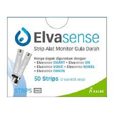 

Elvasense Strip Monitor Gula Darah 50 Stp