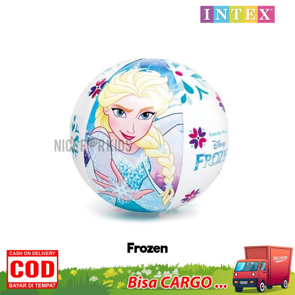 Bola Pantai Intex uk. 51cm Mainan Anak Pantai