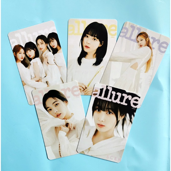 5pcs / Set Kartu Pos Foto Kpop Aespa Album SAVAGE Untuk Koleksi Penggemar