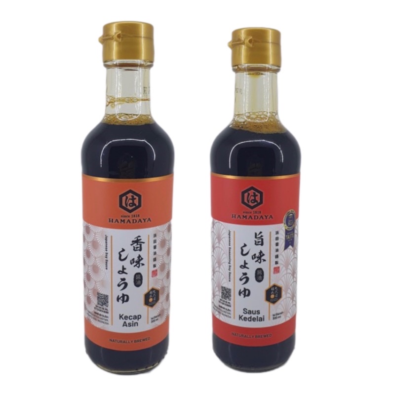

Hamadaya Saus Kedelai 300ml/Hamadaya Kecap Asin/Hamadaya/Saus/Kedelai/300ml/Kecap/Asin/japanese/seasoning/SHOYU/jepang/Soy/Sauce