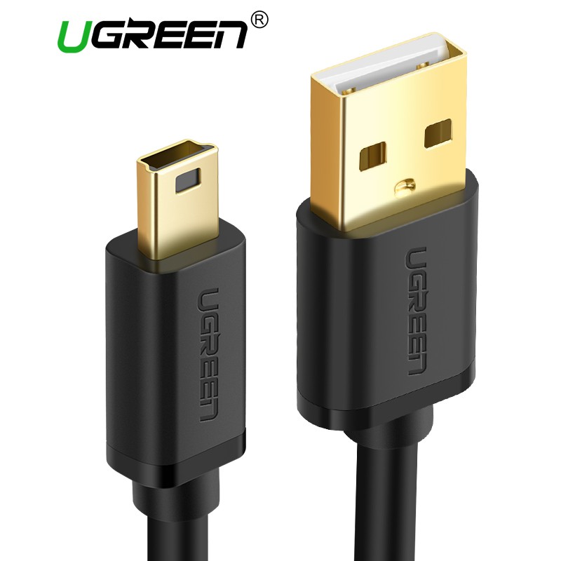 Kabel USB Male ke Mini USB Male 1 Meter - US132--UGREEN