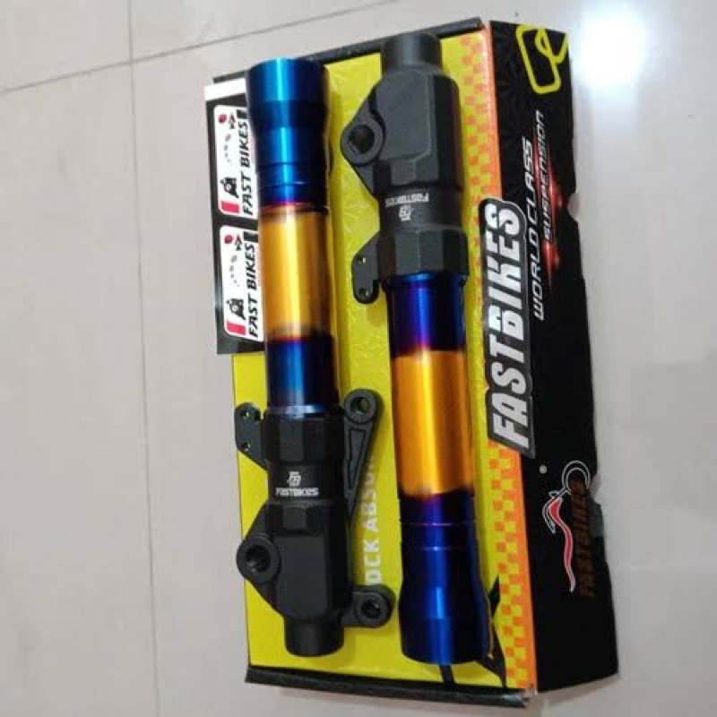 tabung shock depan matic standar - bottom shockbreaker twotone kaki hitam motor honda beat vario 110 scoopy spacy vario led 125 vario 150 beat street beat esp karbu yamaha mio fino xeon soul gt mio sporty m3 mio j z s x-rider xrider fast bikes fastbikes