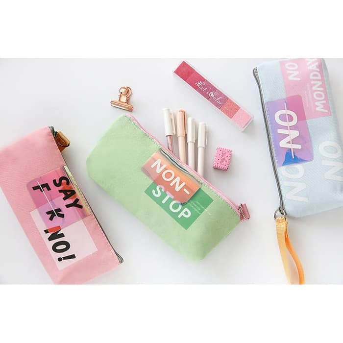 

TP0066 Tempat Pensil NO and NO dan Tempat Kosmetik - Pink