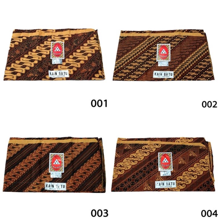 Kain Batik Halus Panjang Dua Palu / Kain Batu