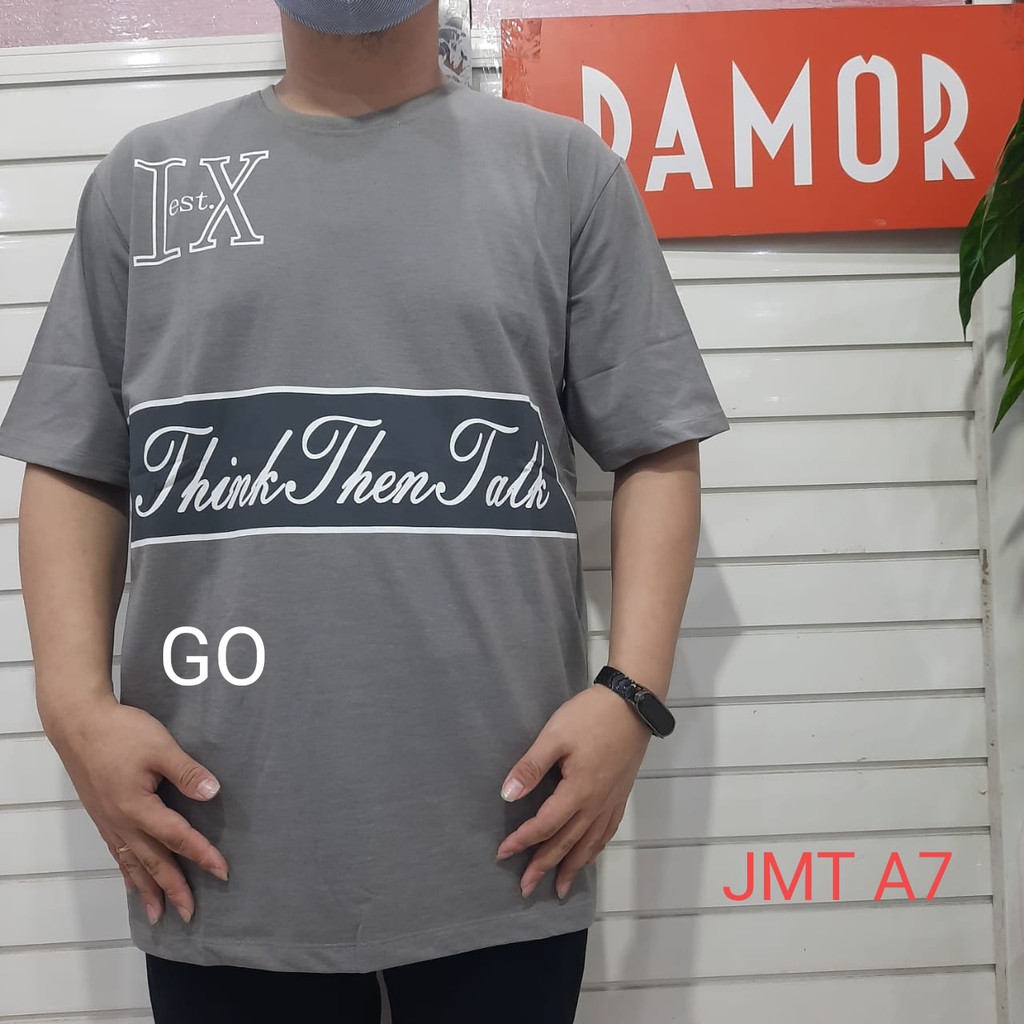 gof B2 DAMOR (CRESSIDA) 2XL Jumbo Extra Size Big Size Misty Kaos Oblong Baju Distro Kaos Dakwah Pria