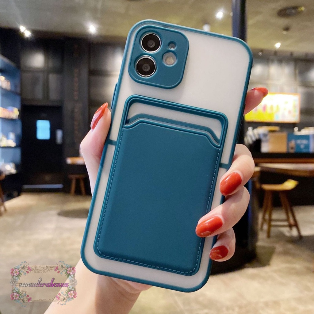 SOFTCASE CHOICE AERO SLOT CARD OPPO A54 A74 A95 A83 A5 A9 2020 A11X F11 PRO RENO 3 A91 SB3673