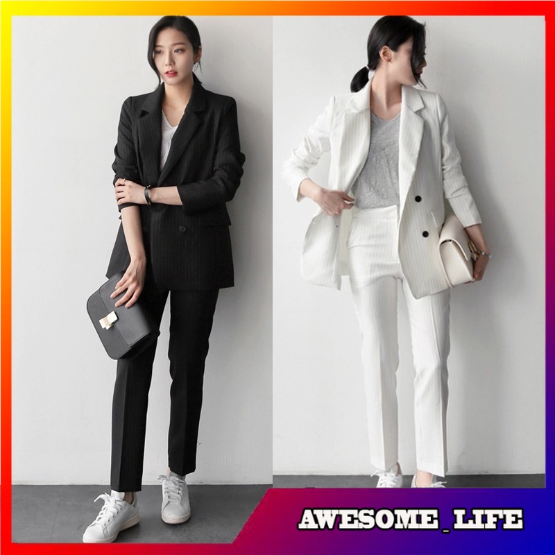 Blazer Pendek Wanita Korea Small Suit Outfit Women's Korean-Style Dongdaemun Autumn Versatile Slimmi