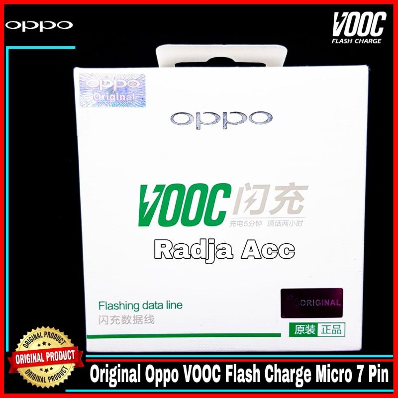 Kabel Data Oppo R9 R9 Plus F9 F9 Pro F11 F11 Pro ORIGINAL 100% VOOC Micro USB