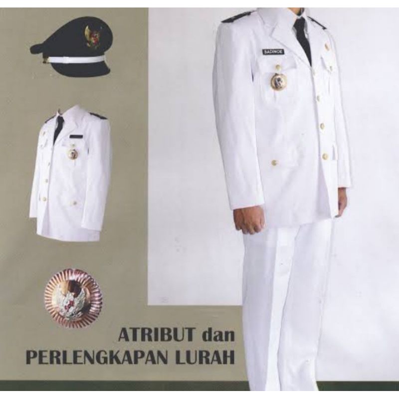 baju seragam pdu lurah set