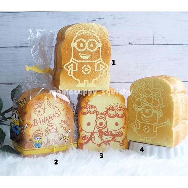 Jumbo minion loaf Squishy Licensed by Universal studio (ORI JEPANG)