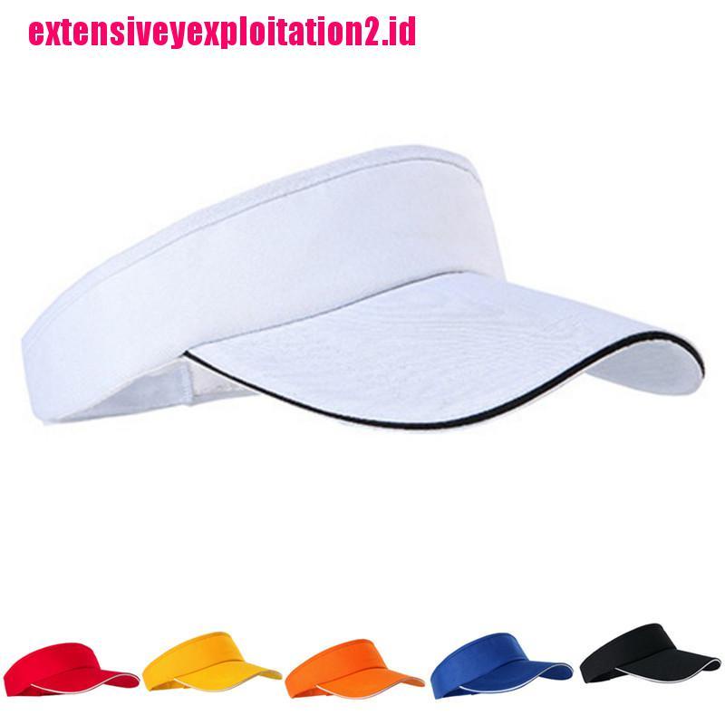 &lt; E2id &amp; &gt; Topi Golf / Tenis Adjustable Bahan Breathable Untuk Pria / Wanita