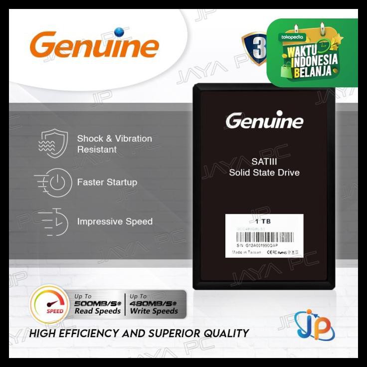 Genuine Ssd 1Tb Sata 3 - Ssd 3D Nand 1 Tb 2.5"
