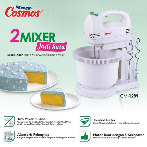 Stand Mixer Cosmos CM1289 PROMO