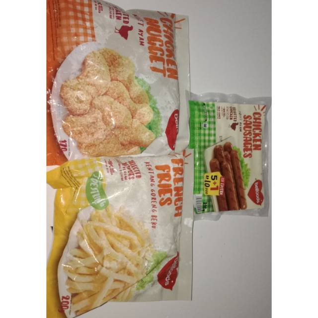 

PAKET BELFOOD sosis,nuget,kentang
