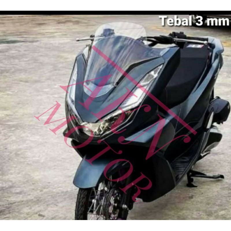 windshield pcx new 160 polos visor kaca depan PCX 160