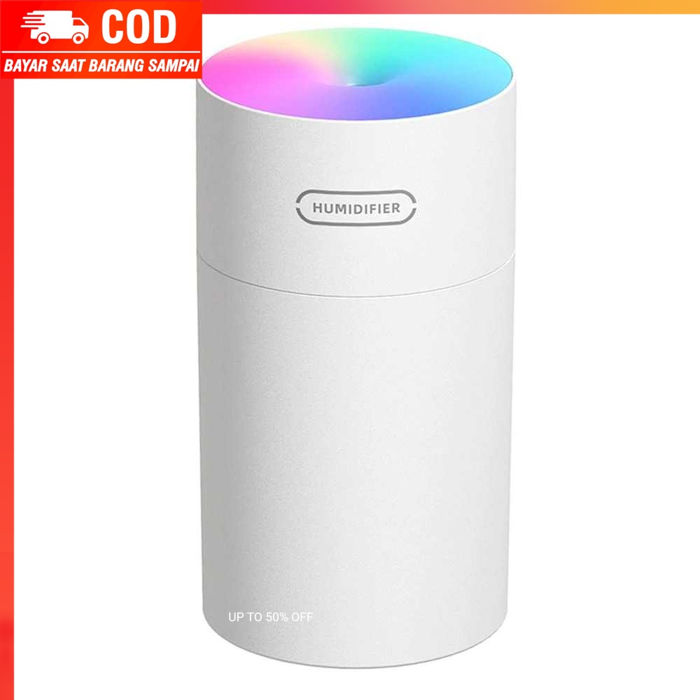 (100% BARANG ORI) Kesoto Air Humidifier Mobil Aromatherapy Oil Diffuser LED 270ml DQ108