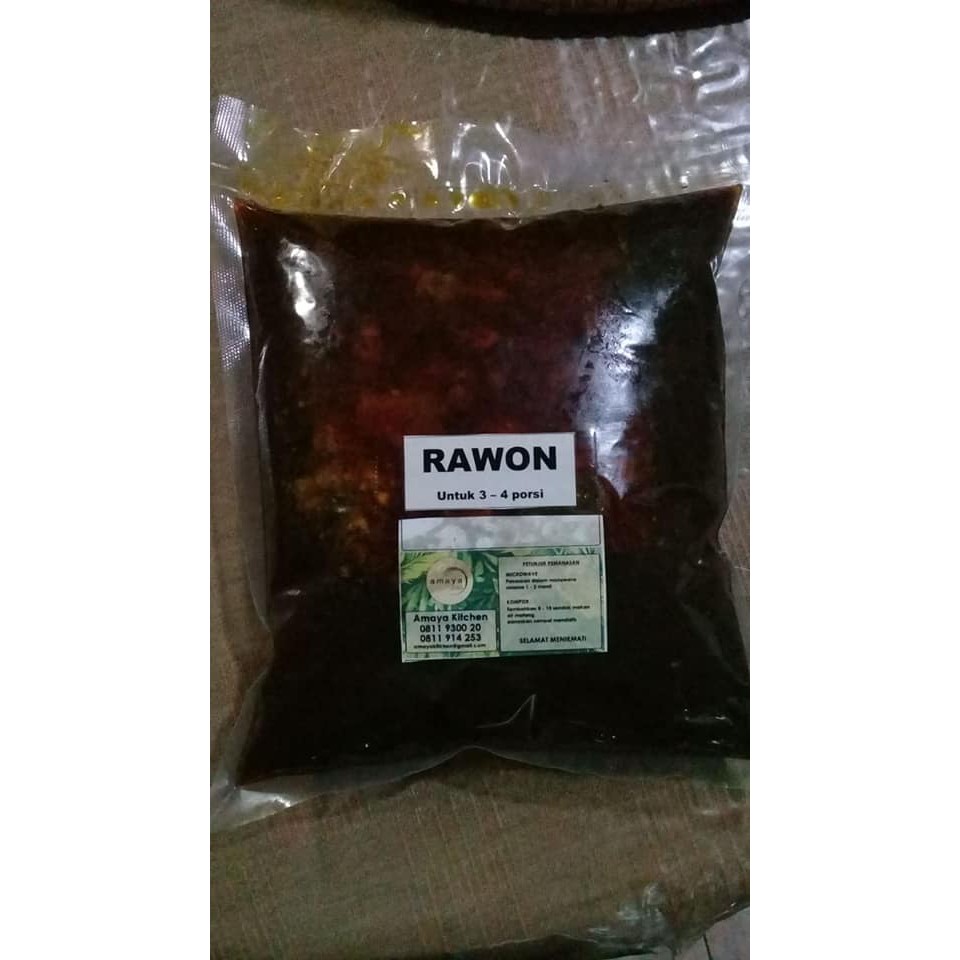 

Rawon Daging Sapi (Frozen) by Amaya Kitchen