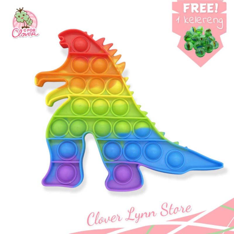 POP IT RAINBOW ROCKET / popit tiktok viral its fidget toys bubble-3