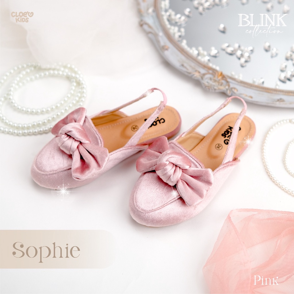 CLOEVKIDS - Flat shoes anak ready stok perempuan Sophie