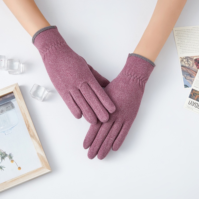 Sarung Tangan Wanita Simple Layar Sentuh Gadget / Women Gloves Good Quality