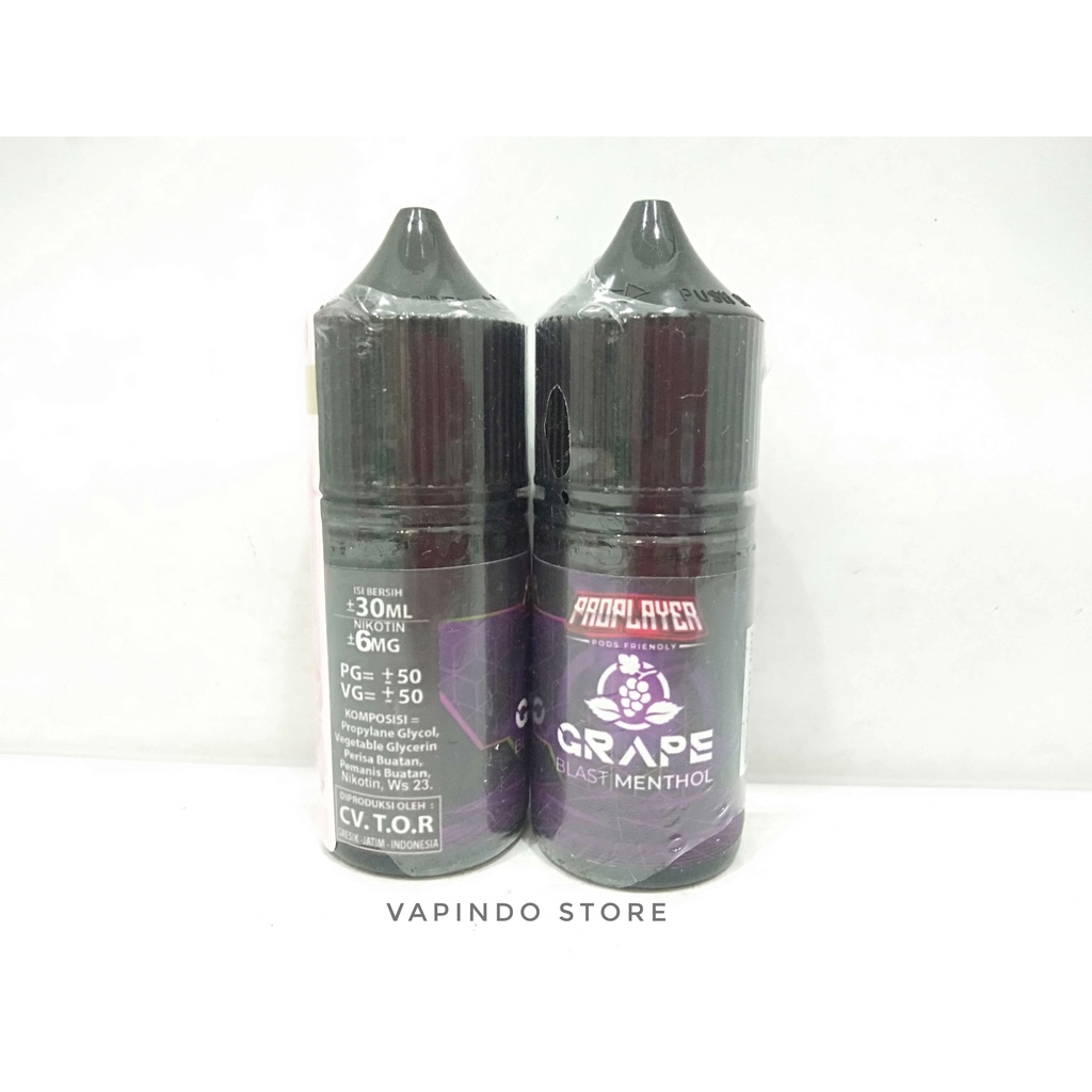 SALT PODS FRIENDLY PRO PLAYER GRAPE BLAST MENTHOL 30ML LIQUID