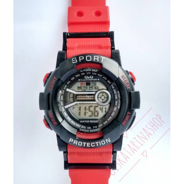Jam Tangan Digital QQ Sporty Keren Termurah