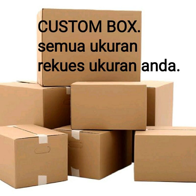 

Termurah Custom box berbagai ukuran