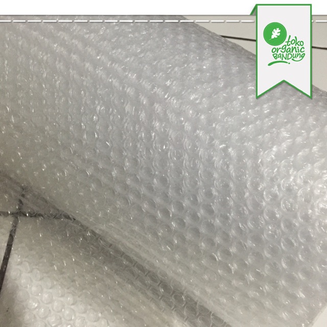 

Bubble Wrap (untuk tambahan keamanan pengiriman)