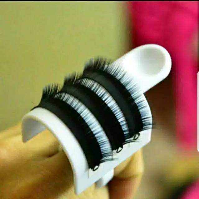 Ring lash glue eyelash/ EYELASH STRIP HOLDER/ RING CUPS SET