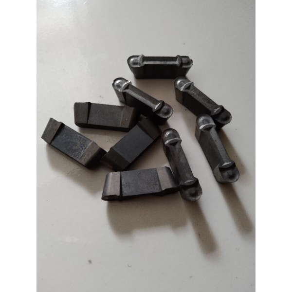 insert potong, pahat bubut potong 6mm radius R3 alumunium