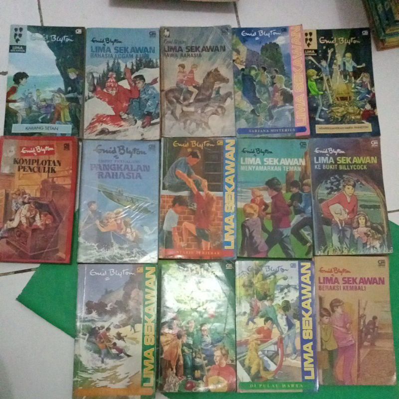 buku Enid Blyton 5 sekawan pesanan