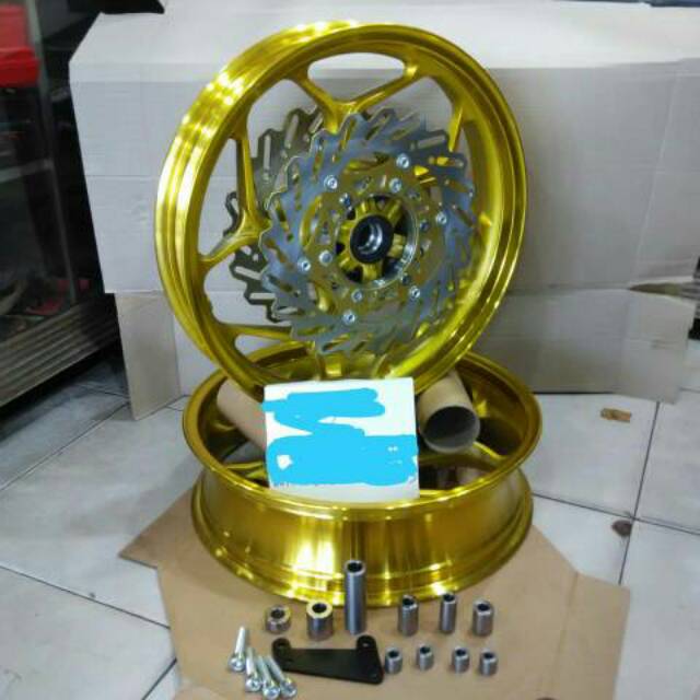 Velg Axio Double Disc pnp cbr 150 facelift k45g & cbr 150 k45 & New Cb 150 Velg triple disc cbr 150R