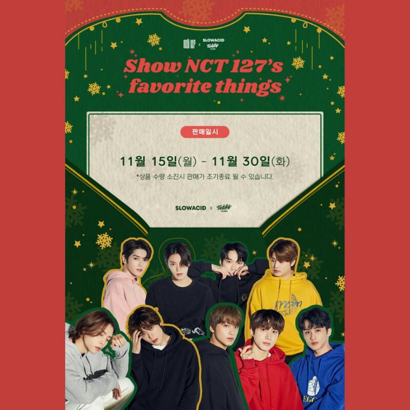 [DP PO] SLOWACID TEDDYISLAND X NCT127