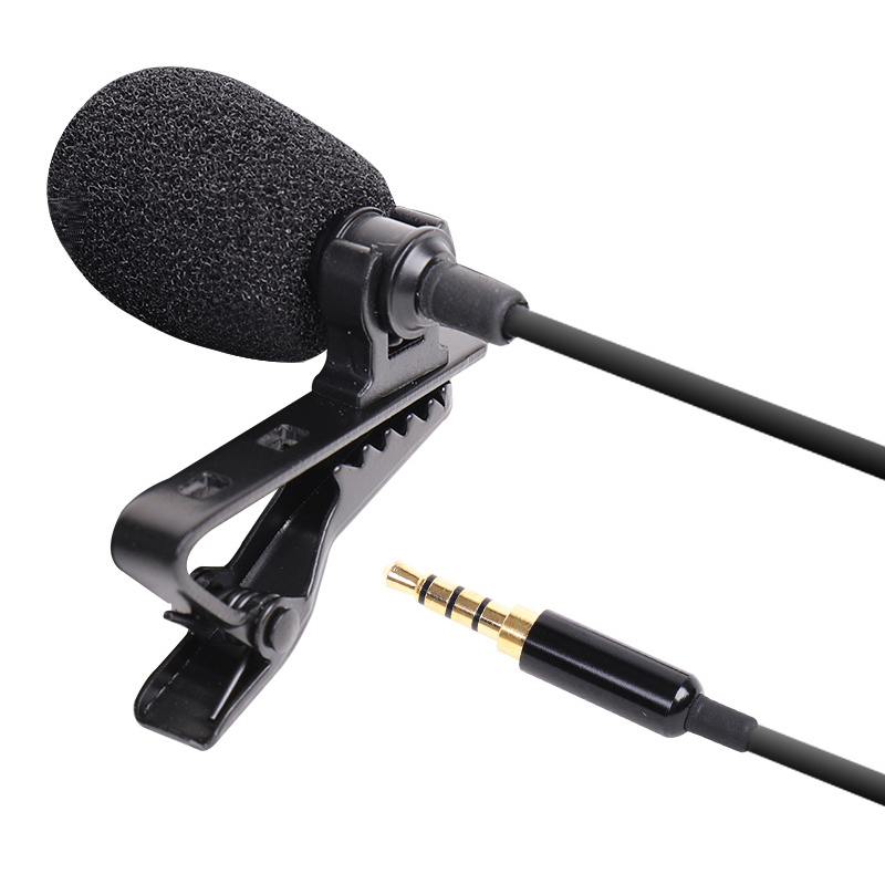 Taffware Professional Lavalier Microphone Clip Portable 3.5mm - Q10HTM